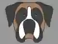Juego Colorido de caras de perros en línea Juego Colorido de caras de perros en línea