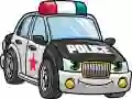 Juego Coches de policía de dibujos animados en línea