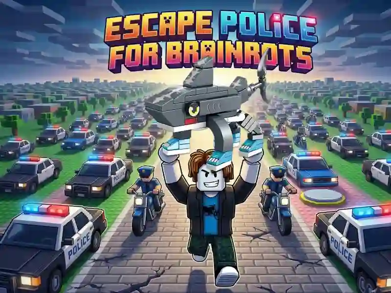 Juego Escapar de la policía por Brainrots en línea