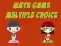 Juego Juego de Matemáticas Opción Múltiple en línea Juego Juego de Matemáticas Opción Múltiple en línea