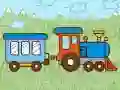 Juego Trenes Para Niños Pintura en línea