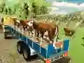 Juego Transporte de camiones de animales todoterreno en línea Juego Transporte de camiones de animales todoterreno en línea