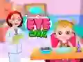 Juego Cuidado de Ojos de Baby Hazel en línea