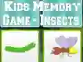 Juego Juego de memoria para niños - Insectos en línea Juego Juego de memoria para niños - Insectos en línea