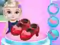 Juego Diseño de zapatos de moda para la pequeña princesa en línea