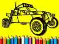 Juego Regreso a clases: Libro para colorear coches de rally en línea Juego Regreso a clases: Libro para colorear coches de rally en línea
