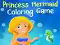 Juego Juego de Colorear Sirena Princesa en línea Juego Juego de Colorear Sirena Princesa en línea