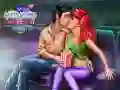 Juego Coqueteo en el Cine de Sirenas en línea
