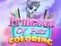 Juego Princesa de mascotas: colorear en línea Juego Princesa de mascotas: colorear en línea