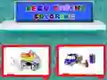 Juego Colorear Camiones Lego en línea Juego Colorear Camiones Lego en línea
