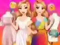 Juego Coloración de Vestidos de Princesas en línea Juego Coloración de Vestidos de Princesas en línea