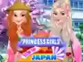 Juego Viaje de chicas princesas a Japón en línea