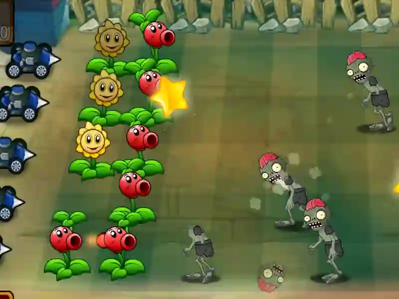 Juego Zombies vs. Girasoles en línea