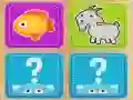 Juego Encuentra la Pareja de Animales en línea