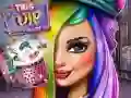 Juego Tris VIP Maquillaje de Muñeca en línea