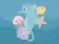 Juego Memoria de Peces Adorables en línea Juego Memoria de Peces Adorables en línea