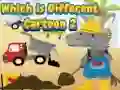 Juego ¿Cuál es el dibujo animado diferente 2? en línea Juego ¿Cuál es el dibujo animado diferente 2? en línea