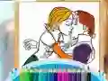 Juego Libro para colorear Reina de belleza en línea Juego Libro para colorear Reina de belleza en línea