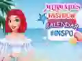 Juego Calendario de moda de sirenas #Inspiración en línea Juego Calendario de moda de sirenas #Inspiración en línea