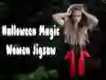 Juego Rompecabezas de Mujeres Mágicas de Halloween en línea