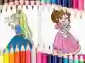 Juego Libro para Colorear la Princesa Hermosa en línea Juego Libro para Colorear la Princesa Hermosa en línea