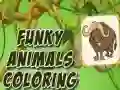 Juego Coloreando Animales Funky en línea Juego Coloreando Animales Funky en línea