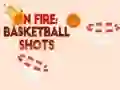 Juego En llamas: tiros de baloncesto en línea