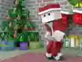 Juego Rompecabezas de Navidad MineCraft en línea