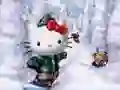 Juego Puzzle Navideño de Hello Kitty en línea