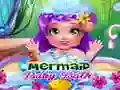 Juego Baño de Bebé Sirena en línea Juego Baño de Bebé Sirena en línea