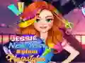 Juego Jessie Año Nuevo #Peinados Glamurosos en línea