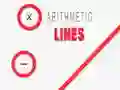 Juego Líneas aritméticas en línea Juego Líneas aritméticas en línea