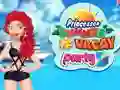 Juego Princesas Verano #Fiesta de Vacaciones en línea Juego Princesas Verano #Fiesta de Vacaciones en línea