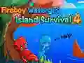 Juego Supervivencia en la isla de Fireboy Watergirl 4 en línea