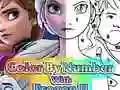 Juego Colorea por Números con Frozen II en línea Juego Colorea por Números con Frozen II en línea