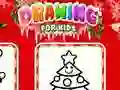 Juego Dibujando la Navidad para niños en línea Juego Dibujando la Navidad para niños en línea