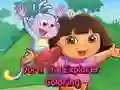 Juego Colorear a Dora la Exploradora en línea Juego Colorear a Dora la Exploradora en línea