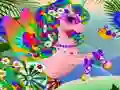 Juego Vestir a las Niñas Unicornio Brillante en línea