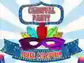 Juego Coloración de máscaras de carnaval en línea Juego Coloración de máscaras de carnaval en línea