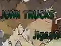 Juego Puzzle de camiones de chatarra en línea