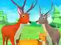 Juego Simulador de Ciervo: Familia Animal 3D en línea