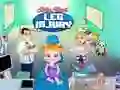 Juego Bebé Hazel: Lesión en la pierna en línea