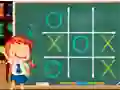 Juego Tres en raya en la escuela en línea Juego Tres en raya en la escuela en línea