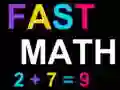 Juego Matemáticas Rápidas en línea Juego Matemáticas Rápidas en línea