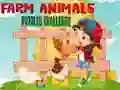 Juego Desafío de Puzzles de Animales de Granja en línea