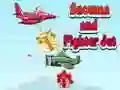 Juego Muñeco de nieve y avión de combate en línea Juego Muñeco de nieve y avión de combate en línea