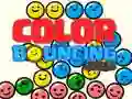 Juego Bolas de colores rebotando en línea Juego Bolas de colores rebotando en línea