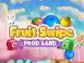 Juego Fruit Swipe TIERRA DE COMIDA en línea Juego Fruit Swipe TIERRA DE COMIDA en línea