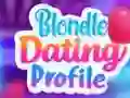 Juego Perfil de Citas Rubia en línea Juego Perfil de Citas Rubia en línea