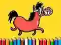 Juego De vuelta al colegio: Libro para colorear ponis en línea Juego De vuelta al colegio: Libro para colorear ponis en línea